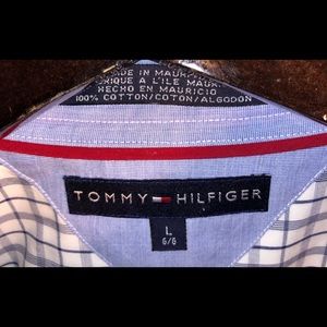 Tommy Hilfiger Button Down Dress Shirt. Vintage.